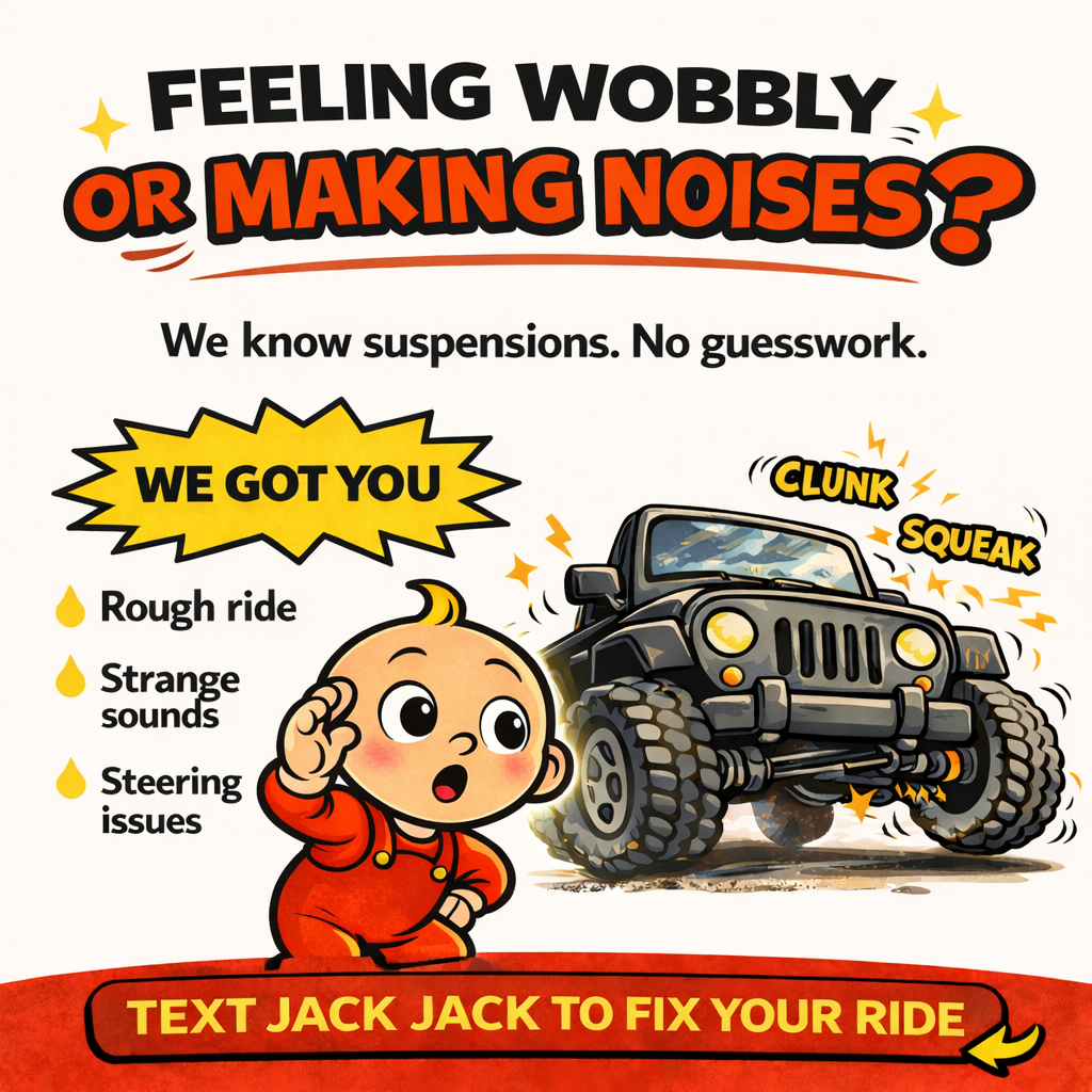 Mobile suspension repair and automotive service in Rexburg Idaho